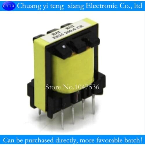 10PCS/lot EE25 200:6 Welder common auxiliary transformer high frequency transformer switching transformer