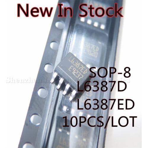 10PCS/LOT L6387ED013TR L6387ED SOP-8 bridge drive an external switch