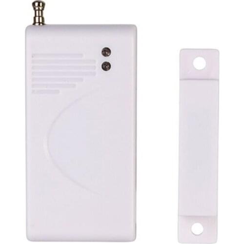 433MHz 1527 Code Wireless Window Door Sensor Magnetic Contact Wood Door Alarm Detector For Wireless GSM Home Alarm Panel