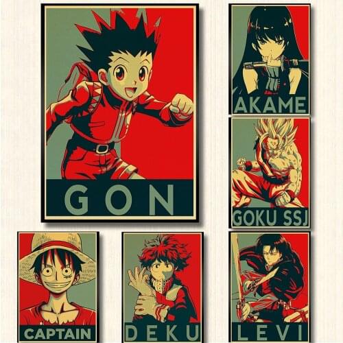 DIY 5D Diamond Painting Various classic anime characterss Poster Full Square/Round Diamond Embroidery Cross Stitch Mosaic room