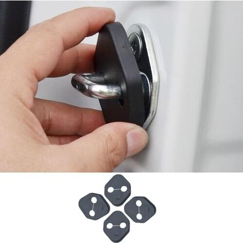 Car Sticker Interior Plastic Anti Rust Water Proof Door Lock Keys Key Buckle Cover For TOYOTA C-HR CHR 2017 2018 2019 2020