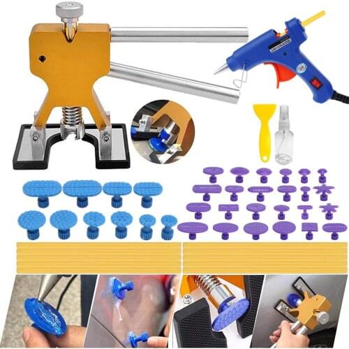 Car Paintless Dent Repair Tools Puller Lifter Hail Damage Removal Glue Gun