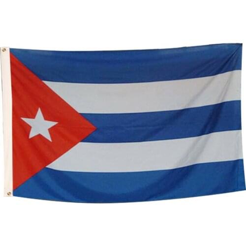 Cuba flag 3ft*5ft 90*150cm bandera polyester Flying