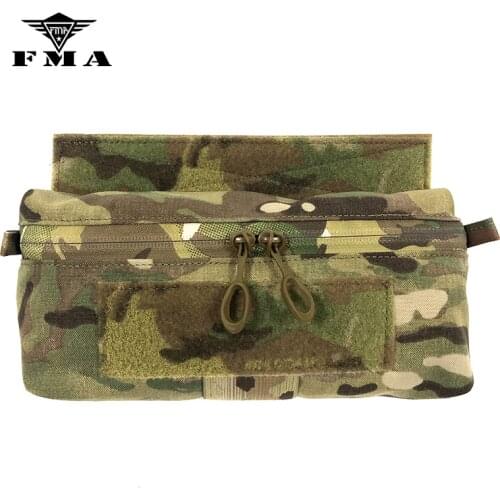 FMA FPC The Mini Hanging Dangler Pouch Multicam Tactical Hunting Chest Pouch Expanded Waist Attached Pouches