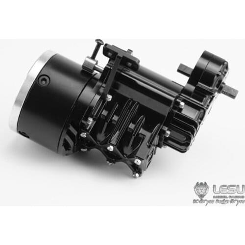 LESU 2Speed High Torque Gear Box Transmission D for 1/14 DIY Tamiya RC Tractor Truck Model TH02228-SMT5
