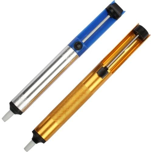 Metal Solder Sucker Desoldering Pump Removal Vacuum Soldering Iron Desolder Suction Tin Pen Hand Tools Welding Tools