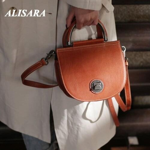 Original design Bag personalized girl messenger bag leather handbag japanese bag Crossbody shoulder female Handmade bag