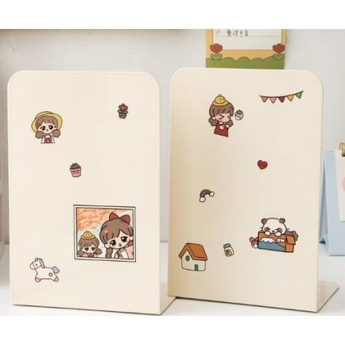 Simple style desktop storage of essential products multi-color selection of metal material not easy to deformation bookstand J06