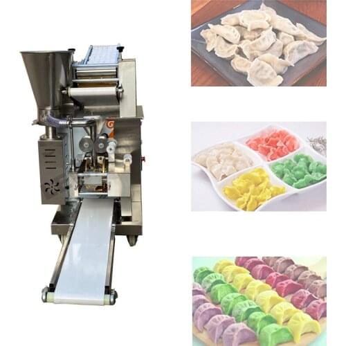 220V stainless steel automatic dumpling machine/dumpling making machine Crescent dumpling machine