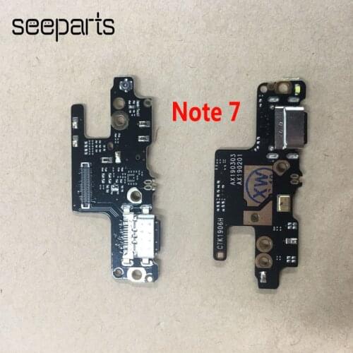 For Xiaomi Redmi Note 7 USB Charging Connector Charger Port Dock Plug Connector Board For redmi note 7 Pro PCharging Port Cable