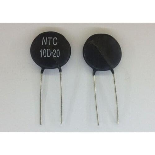 10pcs/lot Thermistor Resistor 10D-20 NTC10D-20 DIP ntc 10D20 new original