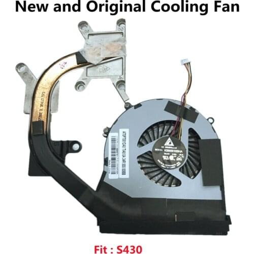 New Original CPU Cooler Cooling Fan Heatsink for Lenovo ThinkPad S430 SWG Discrete Graphics Laptop FRU 04w6936 04w6937 04w6938