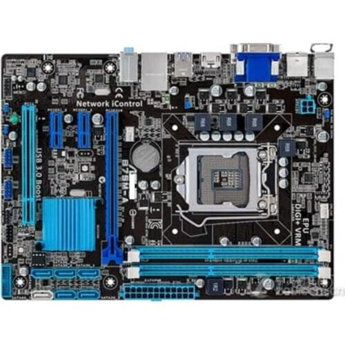 For ASUS B75M-A desktop motherboard LGA1155 DDR3 for ASUS I3 I5 I7 22/32nm cpu 16GB USB3.0 B75 used mainboard PC boards