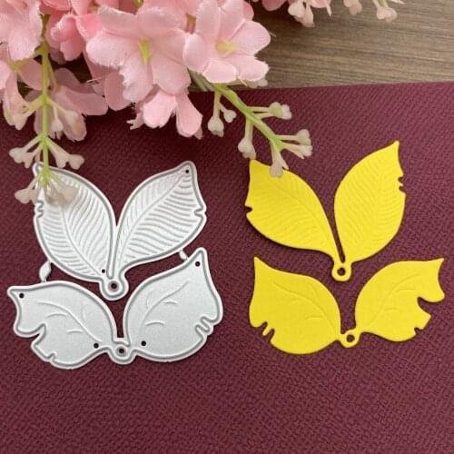 Leaf DIY Scrapbooking Photo Album Paper Card Craft Cute Embossing Metal Cutting Dies Stencils Scrapbooking