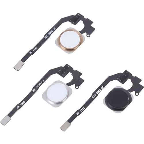 New For Phone 6 6plus Touch ID Sensor Home Button Key Flex Cable Replacement