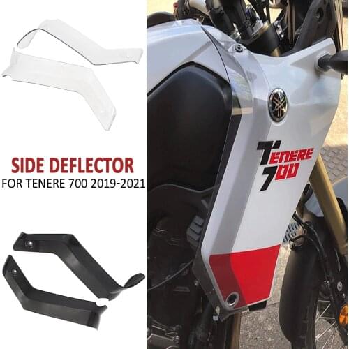 NEW TENERE700 Side Deflector Motorcycle Accessories Windshield Front Wind Deflector For Yamaha Tenere 700 2019 2020 2021
