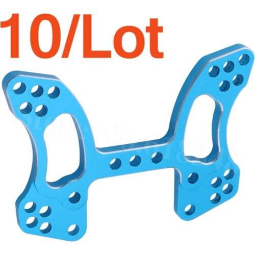 Wholesale 10Pc/Lot HSP Upgrade Parts 166022 06036 Aluminum Front Shock Tower For 1/10 RC Model Car 94166 Backwash Off Road Buggy