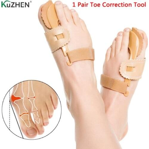 Bunion Device Hallux Valgus Orthopedic Braces Toe Correction Night Foot Care Corrector Thumb Goodnight Daily Big Bone Tools