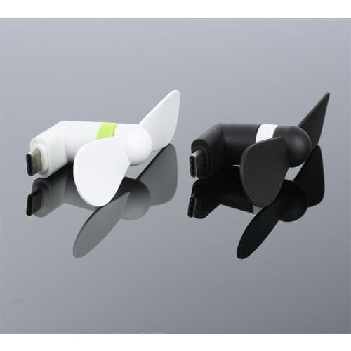 3.1 Type C Port Mini Electric Phone Fan Portable Micro USB Cooling Fan Cooler For Mobile Android Cell Phone
