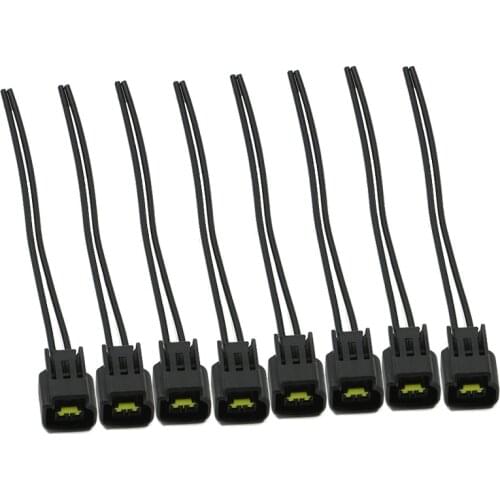 4/8pcs Modular Ignition Coil Connector Harness Socket Housing Pigtail Plug For Ford Focus Mustang Edge 4.6L 5.4L 6.8L 1991- 2007