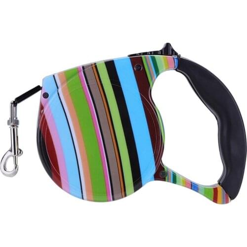 5M Pet Leash Roulette Dog Cat Automatic Retractable Walking Small Dogs Training Show Leads Rope Strap For Puppy Kitten Accessory