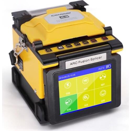 COMWAY A3 Smart ARC Fusion Splicer Touch Screen FTTH FTTX Welding Machine