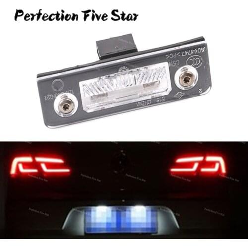 1ZD943021 Rear Number Plate License Light For Skoda Octavia 2007 2008 2009 2010 2011 2012 2013 2014 2015