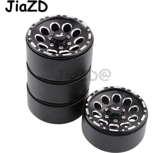 1.9" RC Crawler Truck Beadlock Tires Metal Weighted Bead Lock Wheel Hub Fit RC4WD LAND ROVER D90 AXIAL SCX10 RC Car Model S235