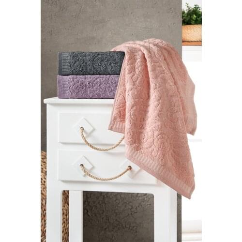 100 cotton Extra Soft 3 pcs Towel 50x90 adult absorbent fabric coral towel for home bathroom towel sets