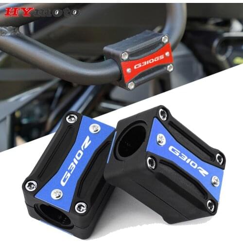 22/25/25MM Motorcycle Engine Guard Bumper Protection Decorative Block Crash Bar Accessories For BMW G310GS G310R 2017-2019 2020