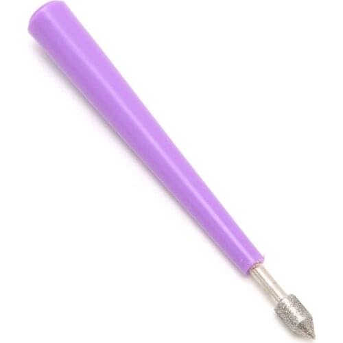 4pcs Diamond Pearl Glass Bead Reamer Burr Beading Hole Enlarger Tool Set DIY New E56C