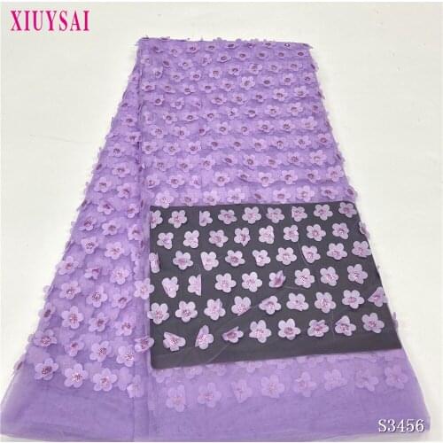 French Net Velvet Lace Fabric 2020 High Quality Lace African Sequins Lace Fabric For Nigerian Wedding Dress SL1270