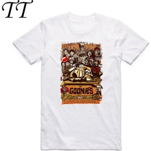 2019 Summer Men Women Print The Goonies Never Say Die Fashion Funny T Shirt Short Sleeves O Neck Astoria Oregon T-shirt