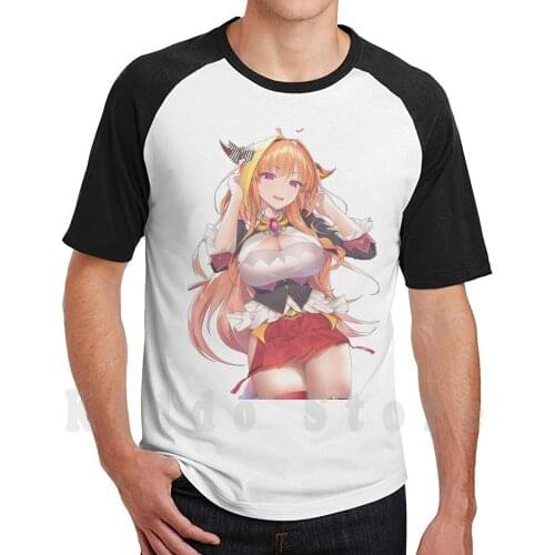 Kiryu Coco T Shirt Men Cotton Cotton S - 6Xl Kiryu Coco Hololive Virtual Youtuber Vtuber