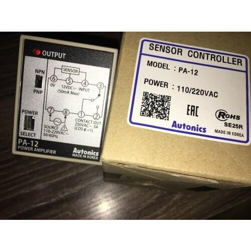Autonics sensor controller PA-12 new version 110/220vac power amplifier