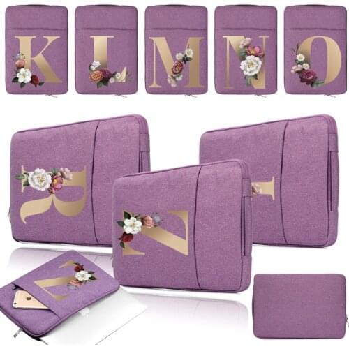 For Microsoft Surface 13/15"/10.5/12/12.3/Pro X 13/15 Lightweight Laptop Purple Travel Bags Handbags Briefcase Business Bag