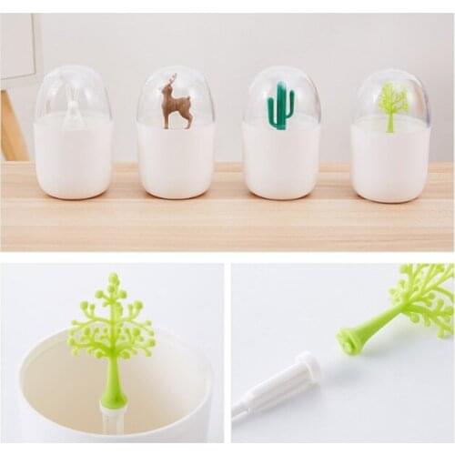 Creative Dustproof Cotton Swab Bud Holder Dispenser Organizer Storage Box Exotic