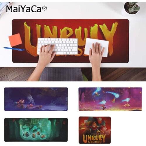 Maiyaca Unruly Hero Durable Rubber Mouse Mat Pad Speed/Control Version Large Gaming Mouse Pad