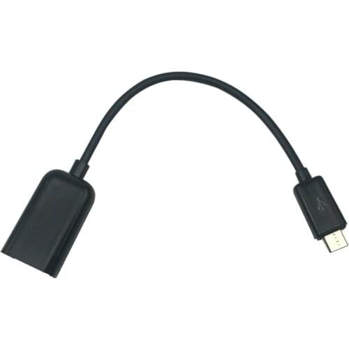 Raspberry Pi Zero Micro USB to USB OTG Cable for Raspberry Pi Zero RPI Zero Black White Cable Available