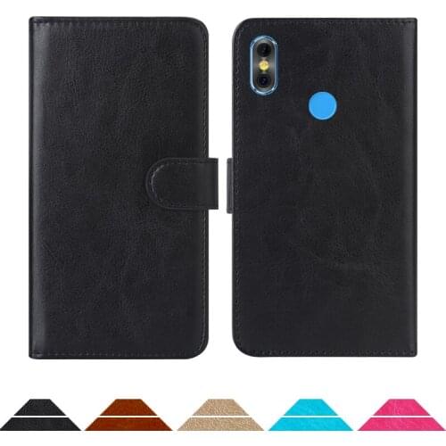 Luxury Wallet Case For DEXP BS155 PU Leather Retro Flip Cover Magnetic Fashion Cases Strap