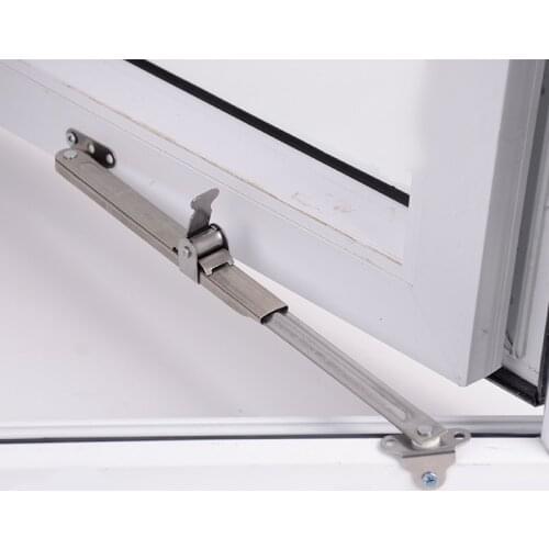 Stainless steel telescopic wind support window limiter angle controller gusset fixed sliding support door and window Accessories