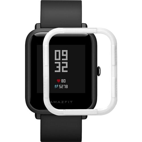 10 Color Protect Shell For Xiaomi Huami Amazfit Bip Youth Watch Hard PC Case Half Cover Prevent Scratches Watch Accessories