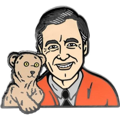Fred Rogers Lapel Pin Badge