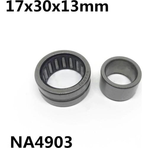 10pcs NA4903 needle roller bearing 17x30x13mm Bearing steel High quality