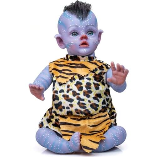 12inch Hand made high quality detailed painting Fairy Avatar Dolls Lifelike Real Soft Touch small doll cute handy baby