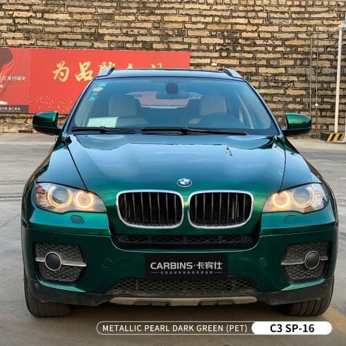 2021 New Arrival PET Multiple Colors To Choose PVC Material Green 1.52*18M Car Body Sticker Car Wrapping Vinyl