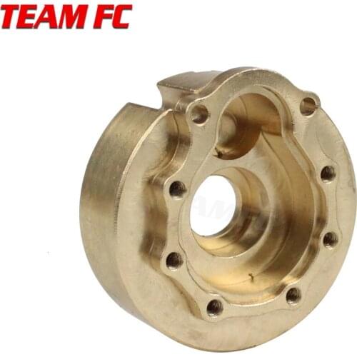 210g/2pcs TRX4 Axle Doors Brass Counterweight Balance Weight Portal Drive Housing for 1:10 RC Crawler Traxxas TRX-4