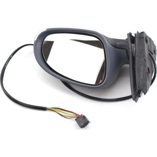 Car Power Rearview Mirror Assembly Fit for VW MK5 Golf 5 2005-2010 Heated