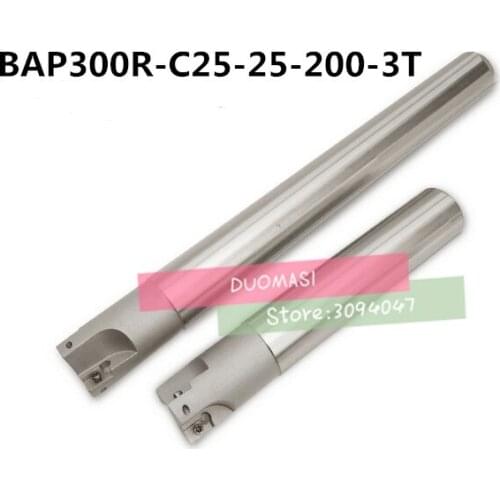 BAP 300R C25-25-200 Milling tool,Milling cutter,Face Mill Shoulder Cutter For Milling Machine,BAP300R match for APMT1135 Inserts