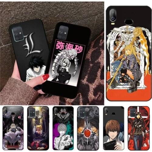 Rem and Misa Death Note L·Lawliet Phone Case For Samsung Galaxy A21S A01 A11 A31 A81 A10 A20E A30 A40 A50 A70 A80 A71 A51